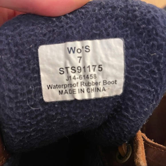 Sperry Topsider Saltwater Duck Rain Boot - Picture 8 of 10